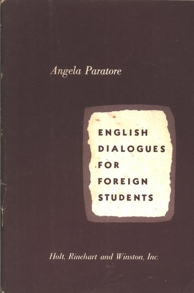 English Dialogues For Foreign Students