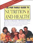 The Pdr Family Guide To Nutrition And Health