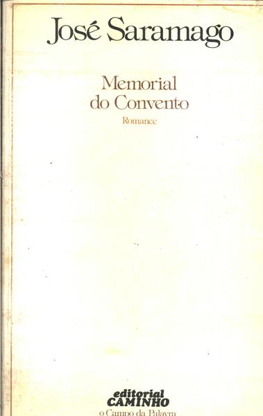 Memorial Do Convento (Autógrafo)