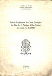 Nota Explicativa Da Carta Geológica Da Ilha De S. Nicolau (cabo Verde) Na Escal De 1:50.000