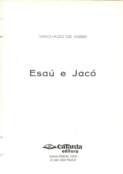 Esaú E Jacó