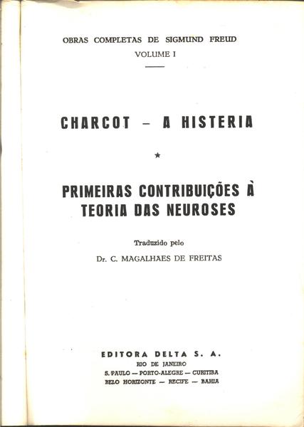 Obras Completas De Sigmund Freud Vol 1