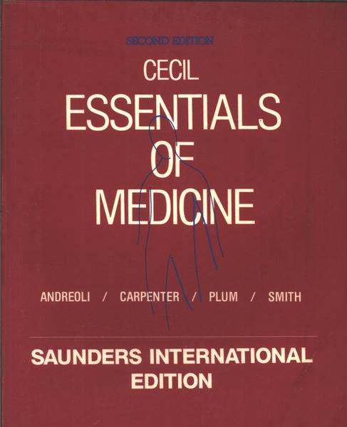 Cecil Essentials Of Medicine