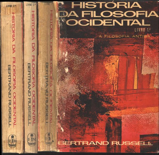 História Da Filosofia Ocidental (3 volumes)