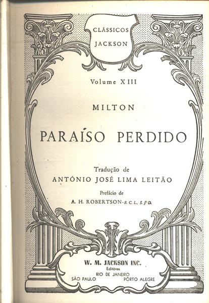 Paraíso Perdido