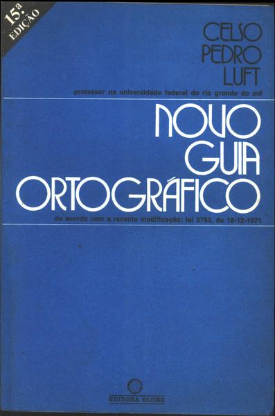 Novo Guia Ortográfico (1984)