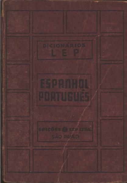Dicionário Lep Espanhol-Português