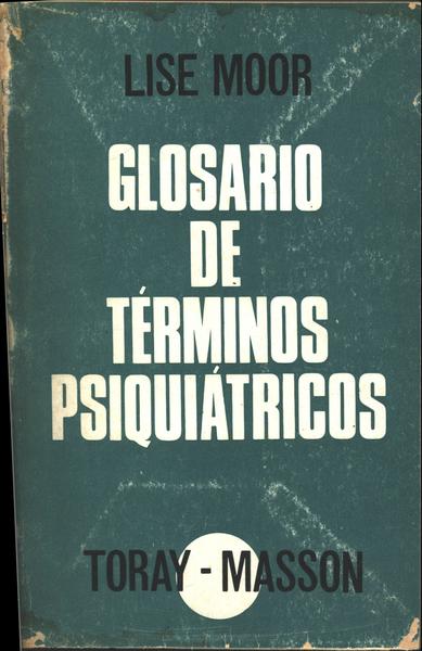 Glosario De Términos Psiquiátricos