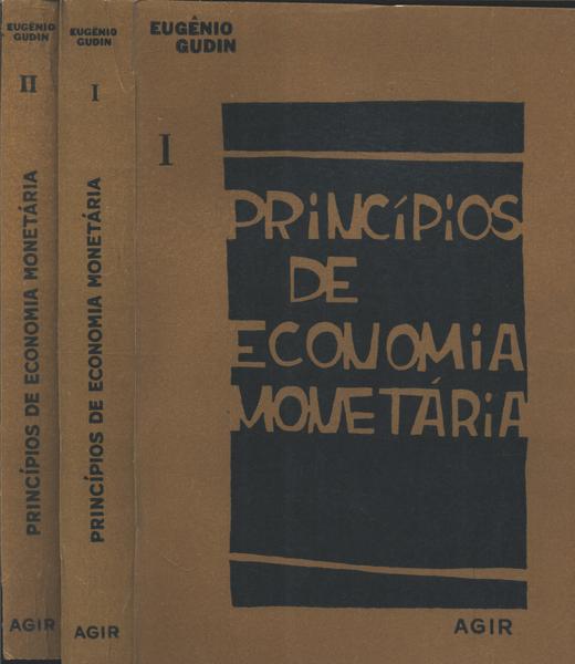 Princípios De Economia Monetária (2 Volumes)
