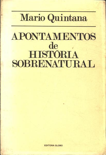 Apontamentos De História Sobrenatural