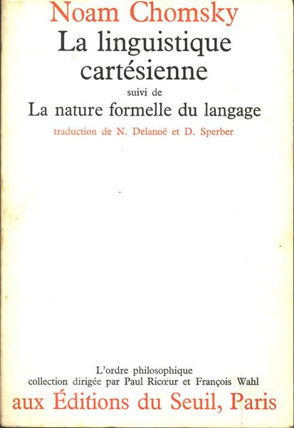 La Linguistique Cartésienne