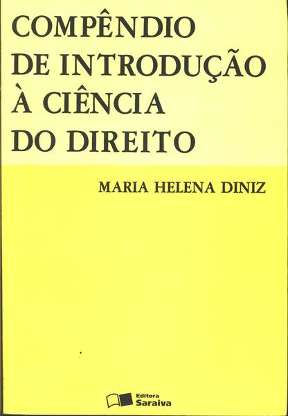 Compêndio De Introdução À Ciência Do Diretio