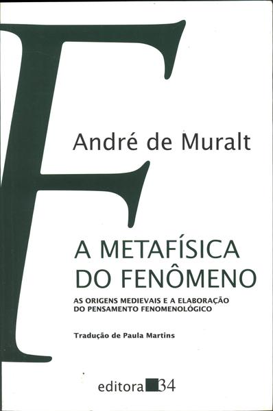 A Metafísica Do Fenômeno