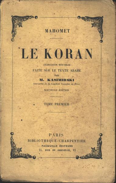 Le Koran Vol 1