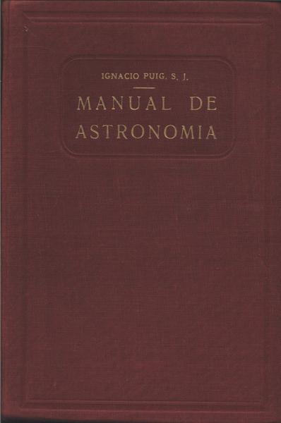 Manual De Astronomia