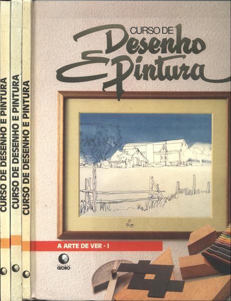 Curso De Desenho E Pintura: Arte De Ver (3 Volumes)