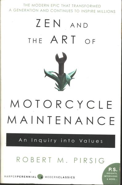 Zen And The Art Of Motorcycle Maintenance