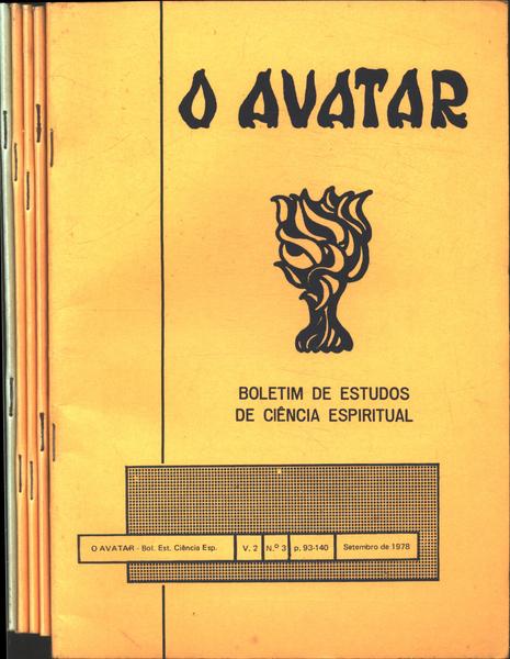 O Avatar - Boletim De Estudos De Ciência Espiritual - 5 Volumess