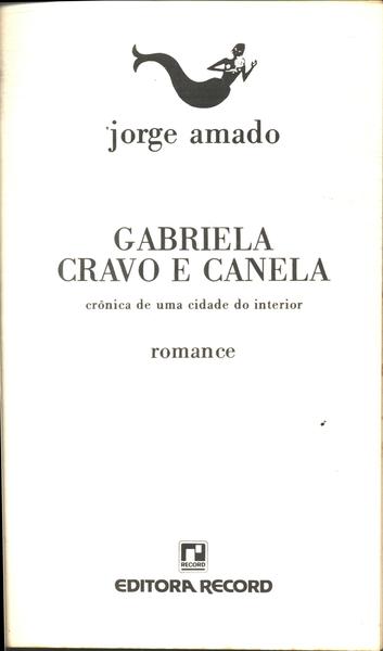 Gabriela, Cravo E Canela