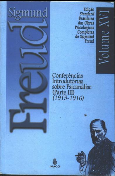 Conferências Introdutórias Sobre Psicanálise (Parte 3)(1915-1916)