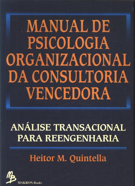 Manual De Psicologia Organizacional Da Consultoria Vendedora