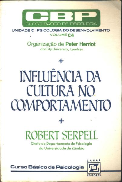 Influência Da Cultura No Comportamento