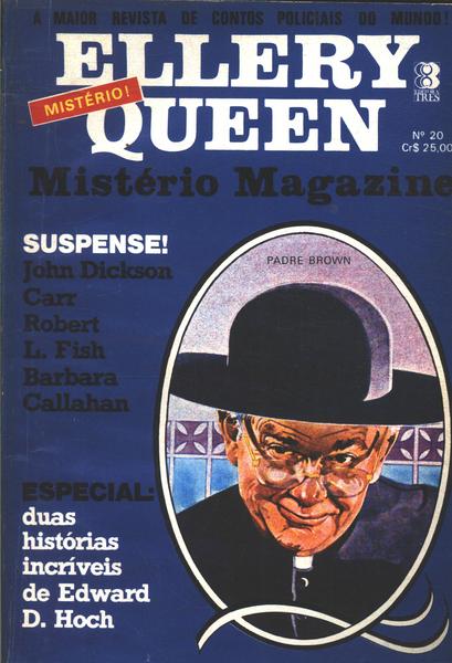 Mistério Magazine De Ellery Queen Nº20