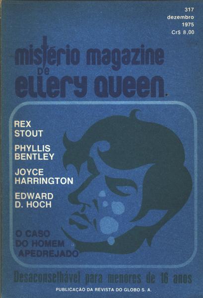 Mistério Magazine De Ellery Queen Nº317
