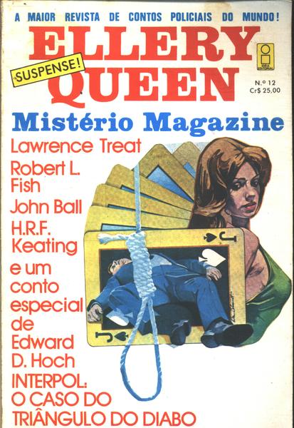 Mistério Magazine De Ellery Queen Nº12