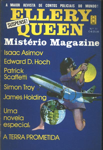 Mistério Magazine De Ellery Queen Nº 11