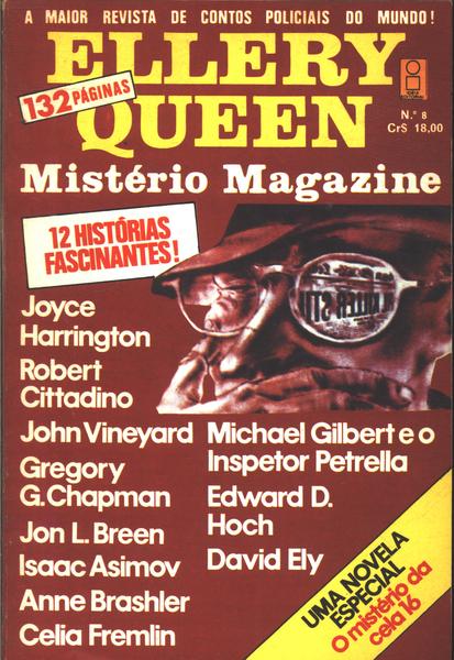 Mistério Magazine De Ellery Queen Nº 8