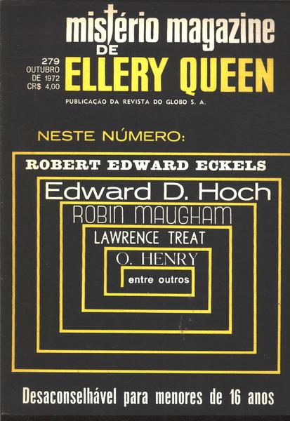 Mistério Magazine De Ellery Queen Nº279