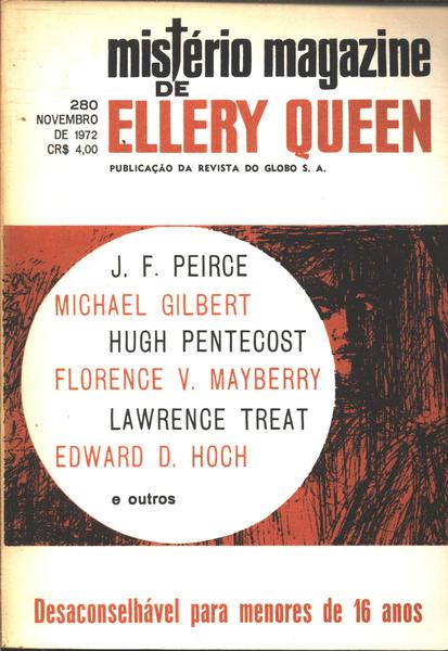 Mistério Magazine De Ellery Queen Nº280