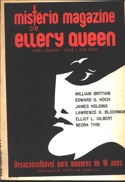 Mistério Magazine De Ellery Queen Nº299