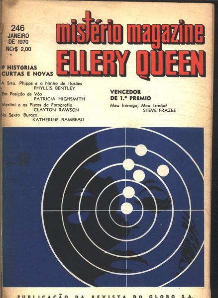 Mistério Magazine De Ellery Queen Nº246
