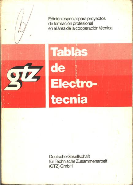 Tablas De Electrotecnia