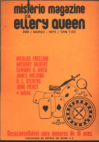 Mistério Magazine De Ellery Queen Nº308