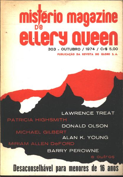 Mistério Magazine De Ellery Queen Nº303