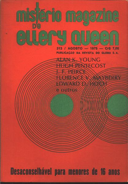 Mistério Magazine De Ellery Queen Nº313