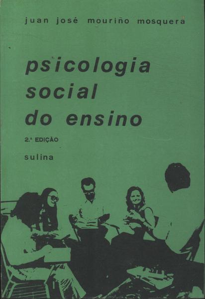 Psicologia Social Do Ensino