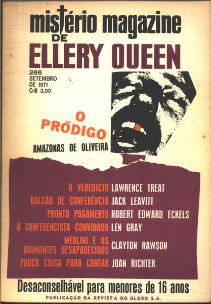 Misterio Magazine De Ellery Queen Nº 266