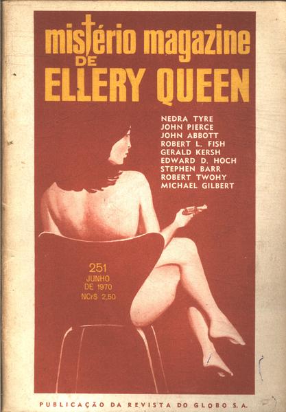 Mistério Magazine De Ellery Queen N° 251