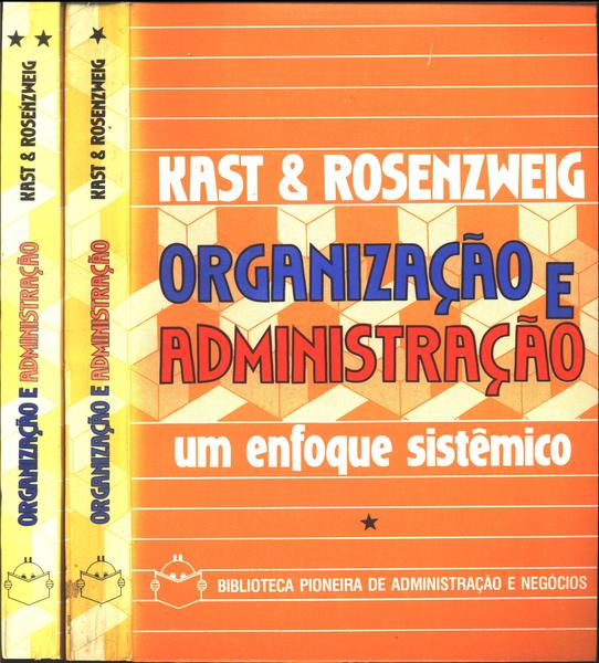 Organização E Administração (2 Volumes)