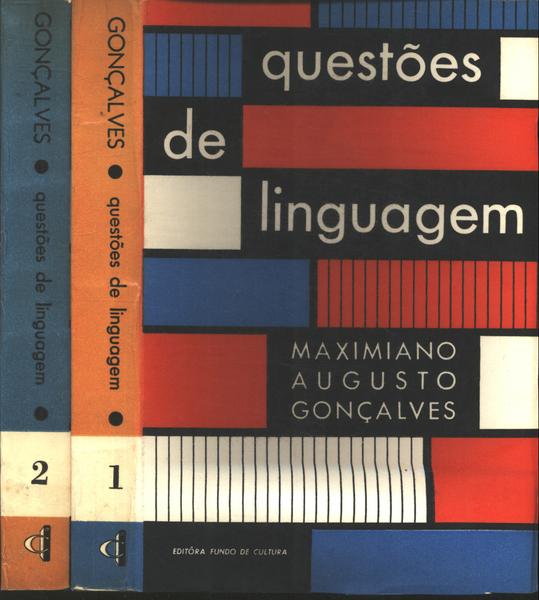 Questões De Linguagem (2 Volumes)