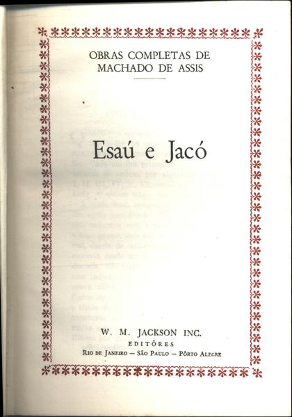 Esaú E Jacó - Crítica Teatral