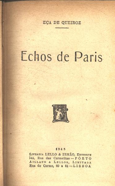 Echos De Paris
