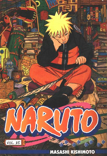 Naruto 35, Mangá em Português, Editora Devir