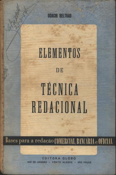 Elementos De Técnica Redacional (1954)