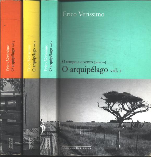 O Tempo E O Vento O Arquipélago (3 Volumes) Erico Verissimo Traça Livraria e Sebo