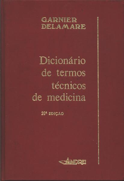 Dicionário De Termos Técnicos De Medicina